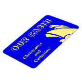 蒸し器ブルーステートルームドアマーカー マグネット (左側)