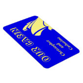 蒸し器ブルーステートルームドアマーカー マグネット (右側)