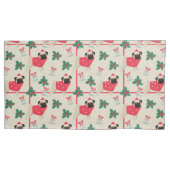 蒸し暑いクリスマスの枕カバー 枕カバー (正面左)