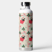 蒸し暑いクリスマスウォーターボトル ウォーターボトル (右面)