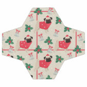 蒸し暑いクリスマスサッカーボール サッカーボール (フラット)