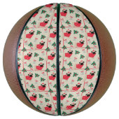 蒸し暑いクリスマスバスケットボール バスケットボール (縦)