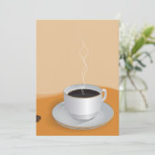 蒸し暑いコーヒー 招待状 (スタンド正面)