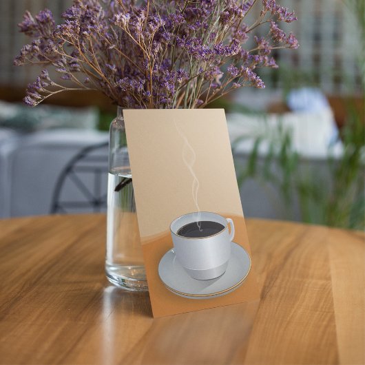 蒸し暑いコーヒー 招待状