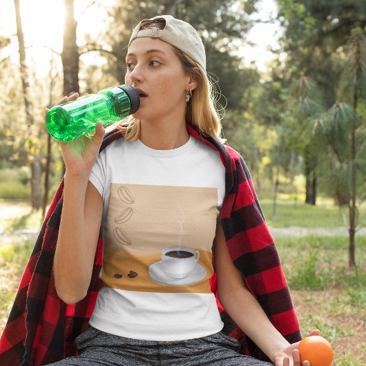 蒸し暑いコーヒー Tシャツ