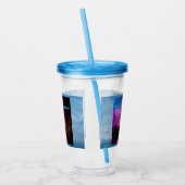 蒸し暑い夏 アクリルタンブラー (左)
