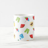 蒸し暑い夏 コーヒーマグカップ (中央)