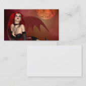 蒸し暑い天使の名刺 名刺 (正面/裏面)