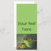 蒸し朝のコーヒーボウルのコーヒー豆カップ (正面/裏面)