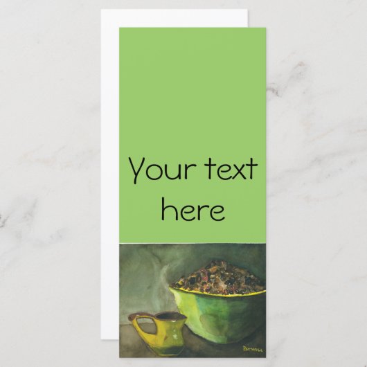 蒸し朝のコーヒーボウルのコーヒー豆カップ (正面/裏面)