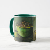 蒸し朝のコーヒーボウルのコーヒー豆カップ マグカップ (正面左)