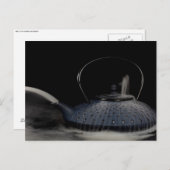 蒸し茶ポット ポストカード (正面/裏面)