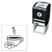 蒸し茶 セルフインキングスタンプ (インサイチュ)