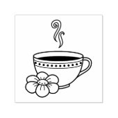 蒸し茶 セルフインキングスタンプ (デザイン)