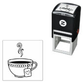 蒸し茶 セルフインキングスタンプ (インサイチュ)