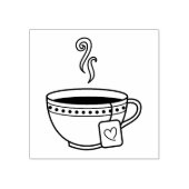 蒸し茶 ラバースタンプ (インプリント)