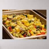 蒸し野菜 ポスター (正面)