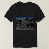 蒸気と雪 Tシャツ (デザイン正面)