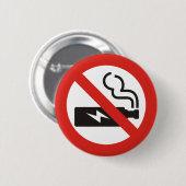 蒸気なし 缶バッジ (正面&裏面)