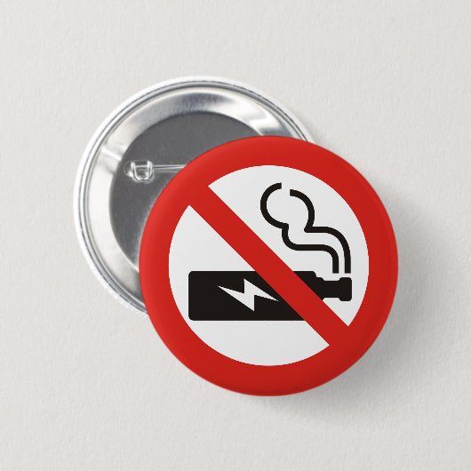 蒸気なし 缶バッジ (正面&裏面)