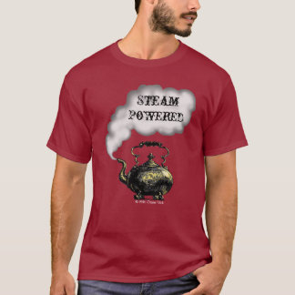 蒸気によって動力を与えられるTシャツ Tシャツ