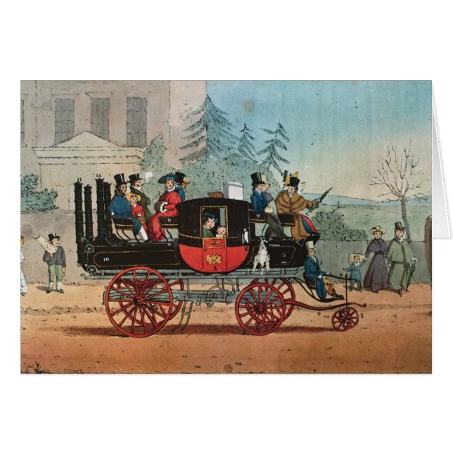 蒸気のコーチ (正面横)