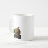 蒸気のパンクのマグ コーヒーマグカップ (正面左)