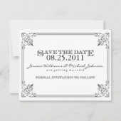 蒸気のパンクの保存日付 セーブザデート (正面)