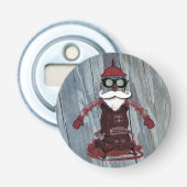 蒸気のパンクサンタ 栓抜き (正面)