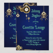 蒸気のパンク 招待状 (正面/裏面)