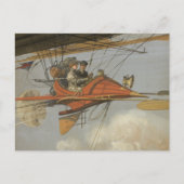 蒸気のフライヤ ポストカード (正面)