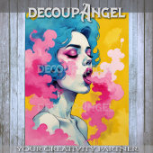 蒸気のポップ・アートの分離 薄葉紙