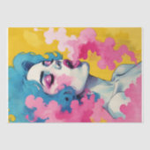 蒸気のポップ・アートの分離 薄葉紙 (正面)