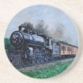 蒸気の列車のコースター コースター (正面)