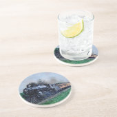 蒸気の列車のコースター コースター (側面)