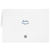 蒸気の列車カード (裏面横)