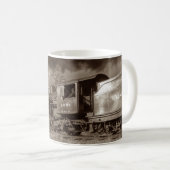 蒸気の列車25A-Eのイメージの選択 コーヒーマグカップ (正面右)