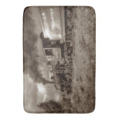 蒸気の列車25A-Eのイメージの選択 バスマット (正面縦)