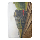 蒸気の列車28A-Bのイメージの選択 バスマット (正面縦)