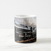 蒸気の列車 コーヒーマグカップ (中央)