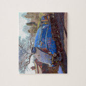 蒸気の列車 ジグソーパズル (縦)