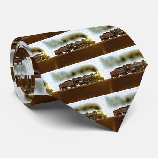 蒸気の列車 ネクタイ (ロール)