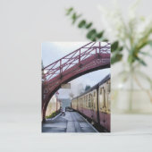 蒸気の列車 ポストカード (スタンド正面)