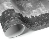 蒸気の列車 ラッピングペーパー (ロールコーナー)