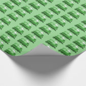 蒸気の列車 ラッピングペーパー (角)