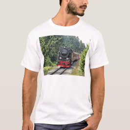 蒸気の列車 Tシャツ