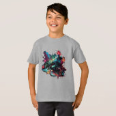 蒸気の夢 Tシャツ (正面フル)
