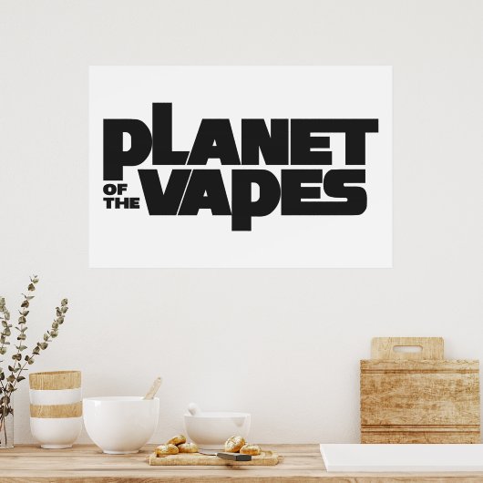 蒸気の惑星 ポスター (キッチン)