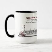 蒸気のtowboatアレキサンダーマッケンジー マグカップ (左)