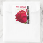 蒸気は最高のストップ喫煙 スクエアシール (バッグ)